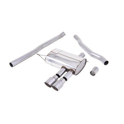 Milltek Cat Back Exhaust New Mini Mk3 (F56) Mini Cooper S 2.0 Turbo (UK and European models and Pre-LCI Only) 14-18-Exhaust System-carbonizeduk