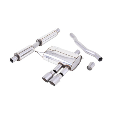 Milltek Cat Back Exhaust New Mini Mk3 (F56) Mini Cooper S 2.0 Turbo (UK and European models and Pre-LCI Only) 14-18-Exhaust System-carbonizeduk