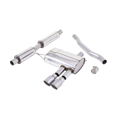 Milltek Cat Back Exhaust New Mini Mk3 (F56) Mini Cooper S 2.0 Turbo (Rest of World) 14-25-Exhaust System-carbonizeduk