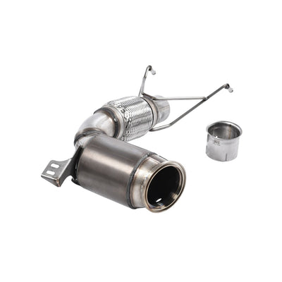 Milltek Large Bore Downpipe and Hi-Flow Sports Cat Exhaust New Mini Mk3 (F56) Mini Cooper S 2.0 Turbo (Rest of World) 14-25-Manifolds, Decats & Sports Cats-carbonizeduk