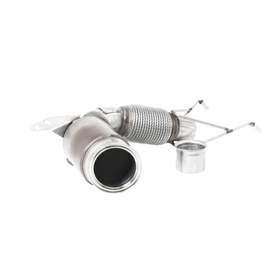 Milltek Large Bore Downpipe and Hi-Flow Sports Cat Exhaust New Mini Mk3 Mini JCW and GP3 2.0 Turbo (UK and European models) GPF/OPF Only 20-25-Manifolds, Decats & Sports Cats-carbonizeduk