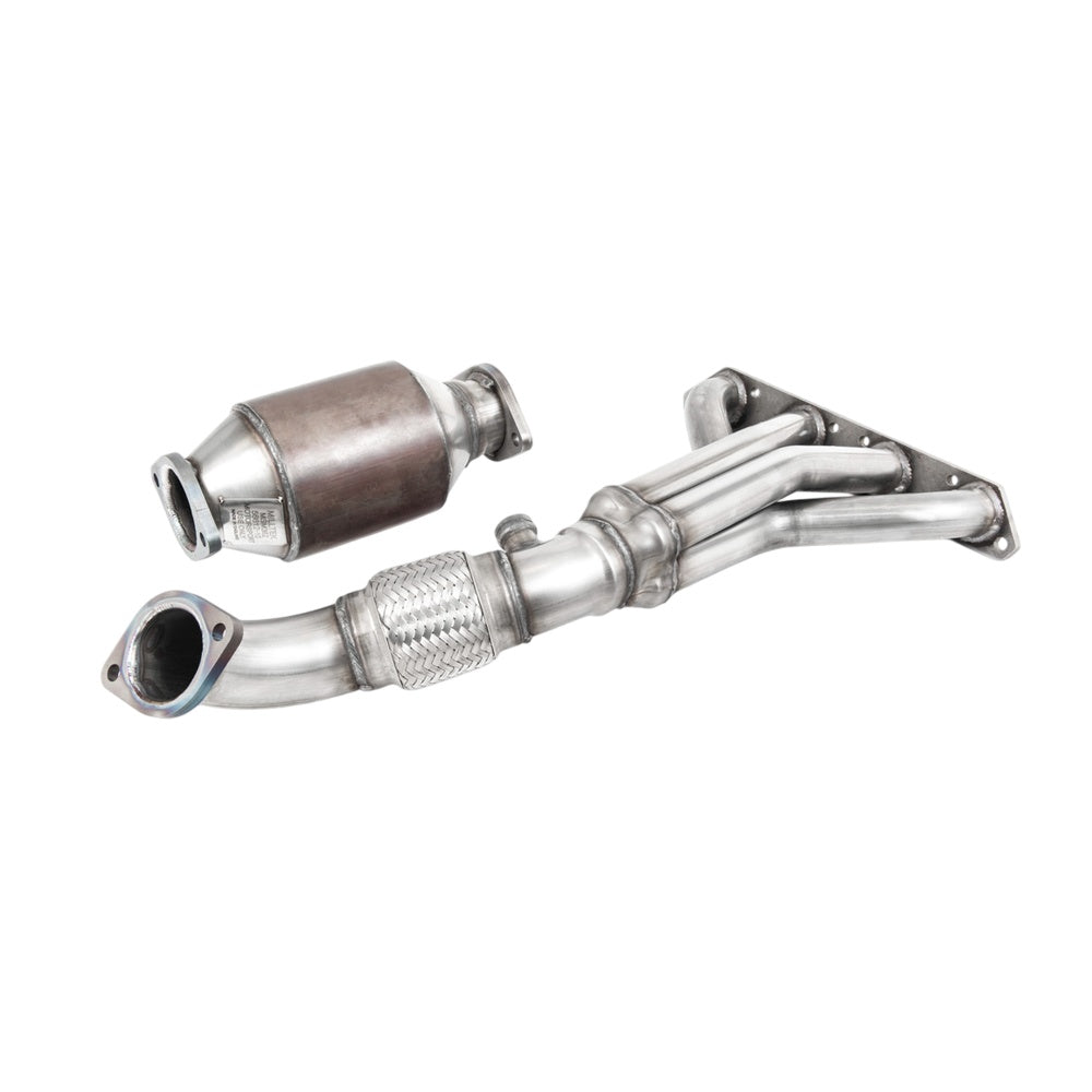 Milltek Manifold and Hi-Flow Sports Cat Exhaust New Mini Mk1 (R53) Cooper S 02-06-Manifolds, Decats & Sports Cats-carbonizeduk