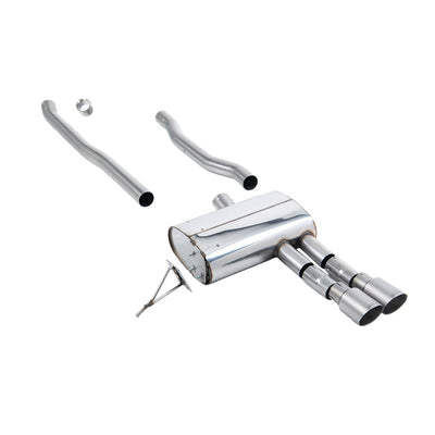 Milltek Cat Back Exhaust New Mini Mk3 (F55) Mini Cooper S 2.0 Turbo 5-Door Hatch (ROW/NA Models) 14-25-Exhaust System-carbonizeduk