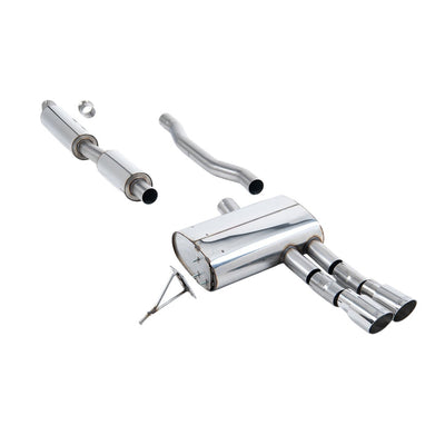 Milltek Cat Back Exhaust New Mini Mk3 (F55) Mini Cooper S 2.0 Turbo 5-Door Hatch (ROW/NA Models) 14-25-Exhaust System-carbonizeduk