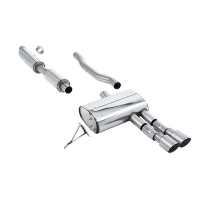 Milltek Cat Back Exhaust New Mini Mk3 (F55) Mini Cooper S 2.0 Turbo 5-Door Hatch (ROW/NA Models) 14-25-Exhaust System-carbonizeduk