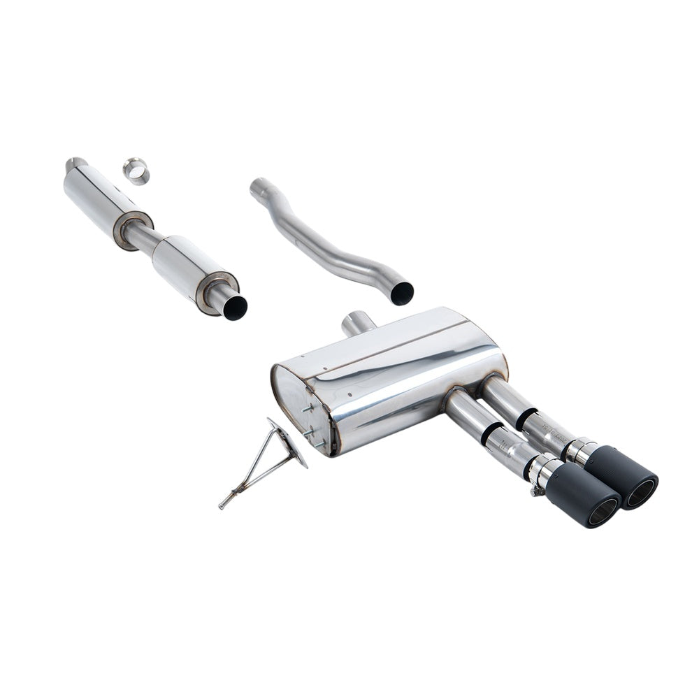 Milltek Cat Back Exhaust New Mini Mk3 (F55) Mini Cooper S 2.0 Turbo 5-Door Hatch (ROW/NA Models) 14-25-Exhaust System-carbonizeduk
