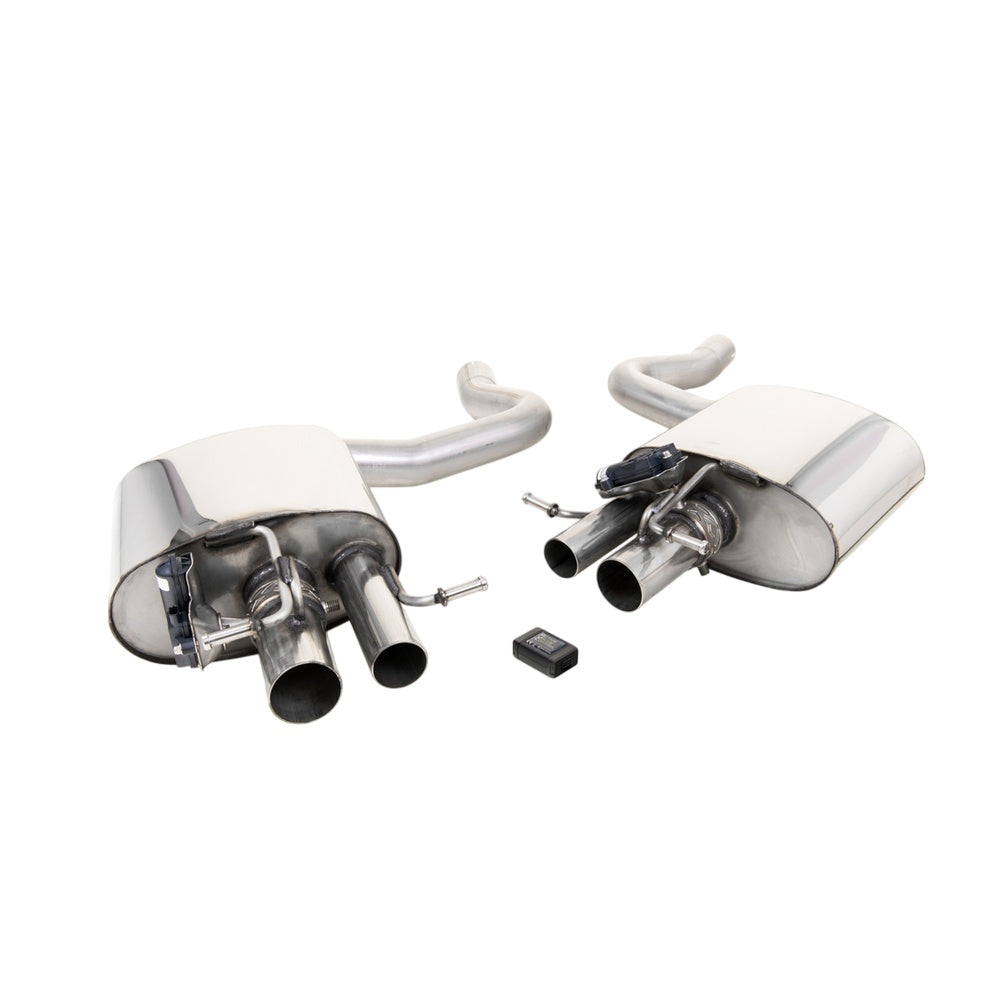 Milltek Rear Silencer(s) Exhaust Mercedes C-Class C63 and C63 S (W205) Saloon 4.0 Bi-Turbo V8 (Non-GPF Equipped Models Only) 15-25-Exhaust System-carbonizeduk