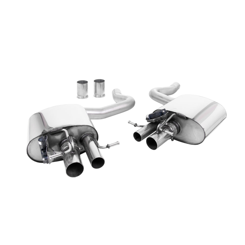 Milltek Rear Silencer(s) Exhaust Mercedes C-Class C63S Coupe 4.0 Bi-Turbo V8 (GPF/OPF Equipped Models Only) 19-25-Exhaust System-carbonizeduk