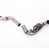 Milltek Mercedes CLA-Class CLA35 AMG 2.0 Turbo Coupe & Shooting Brake (Non-OPF/GPF Models) 2019-2023 Large Bore Downpipe and Hi-Flow Sports Cat Exhaust-Manifolds, Decats & Sports Cats-carbonizeduk