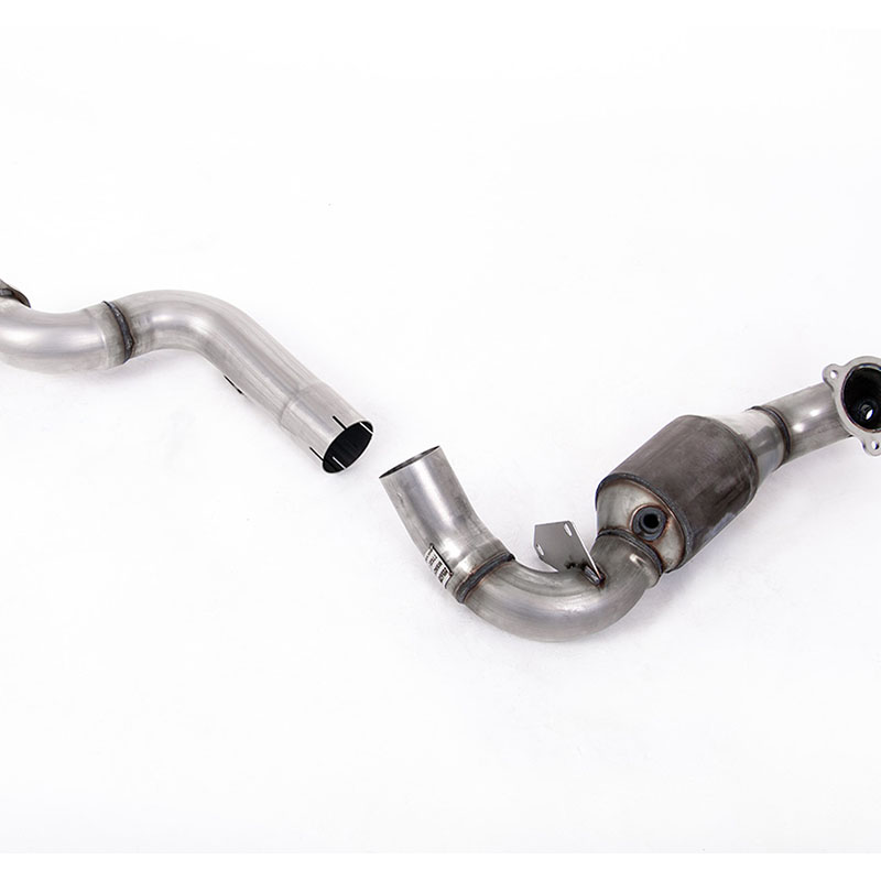 Milltek Mercedes CLA-Class CLA35 AMG 2.0 Turbo Coupe & Shooting Brake (Non-OPF/GPF Models) 2019-2023 Large Bore Downpipe and Hi-Flow Sports Cat Exhaust-Manifolds, Decats & Sports Cats-carbonizeduk