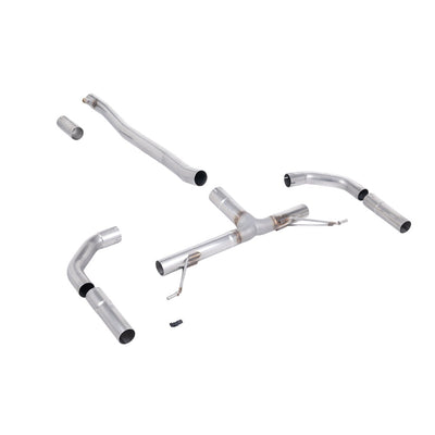 Milltek Front Pipe-back Exhaust Mercedes A-Class A35 AMG 2.0 Turbo (Saloon / Sedan Only Non OPF/GPF Models) 19-25-Exhaust System-carbonizeduk