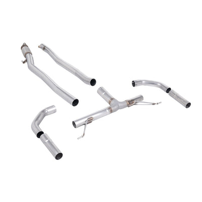 Milltek Cat Back Exhaust Mercedes CLA-Class CLA35 AMG 2.0 Turbo Coupe and Shooting Brake (Non-OPF/GPF Models) 19-25-Exhaust System-carbonizeduk