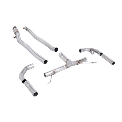 Milltek Cat Back Exhaust Mercedes A-Class A35 AMG 2.0 Turbo (Saloon / Sedan Only Non OPF/GPF Models) 19-25-Exhaust System-carbonizeduk