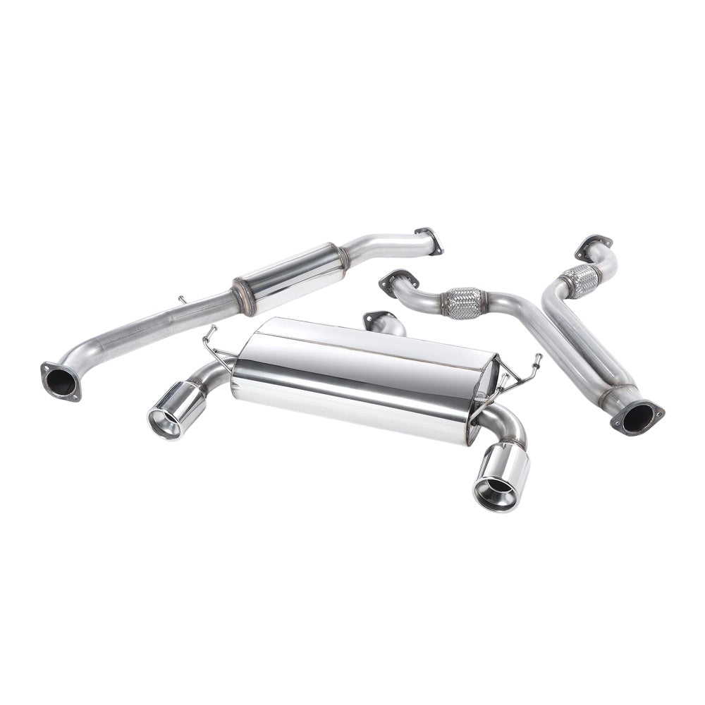 Milltek Cat Back Exhaust Nissan 350Z 3.5 V6 03-10-Exhaust System-carbonizeduk