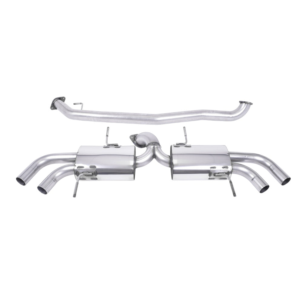 Milltek Secondary Cat Back Exhaust Nissan GT-R R35 09-15-Manifolds, Decats & Sports Cats-carbonizeduk