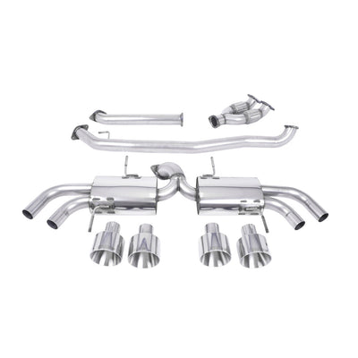 Milltek Primary Cat Back Exhaust Nissan GT-R R35 09-15-Exhaust System-carbonizeduk