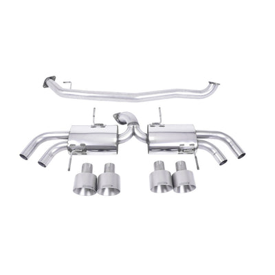 Milltek Secondary Cat Back Exhaust Nissan GT-R R35 09-15-Manifolds, Decats & Sports Cats-carbonizeduk