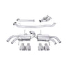 Milltek Primary Cat Back Exhaust Nissan GT-R R35 09-15-Exhaust System-carbonizeduk