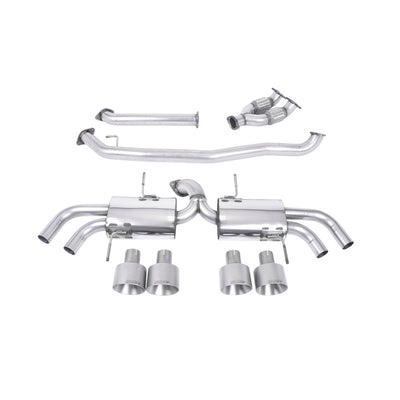 Milltek Primary Cat Back Exhaust Nissan GT-R R35 09-15-Exhaust System-carbonizeduk