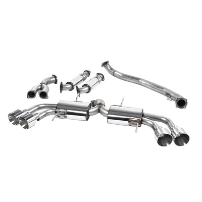 Milltek Primary Cat Back Exhaust Nissan GT-R R35 09-15-Exhaust System-carbonizeduk