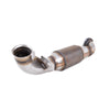 Milltek Large Bore Downpipe and Hi-Flow Sports Cat Exhaust Citroen DS3 1.6 THP 16V DSport 10-19-Manifolds, Decats & Sports Cats-carbonizeduk