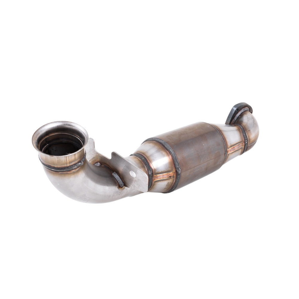 Milltek Large Bore Downpipe and Hi-Flow Sports Cat Exhaust Citroen DS3 1.6 THP 16V DSport 10-19-Manifolds, Decats & Sports Cats-carbonizeduk