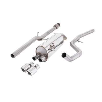 Milltek Cat Back Exhaust Peugeot 208 GTi 1.6 12-19-Exhaust System-carbonizeduk