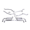 Milltek Cat Back Exhaust Porsche Cayenne 958 Turbo 4.8 V8 (Pre-Facelift) 10-14-Exhaust System-carbonizeduk