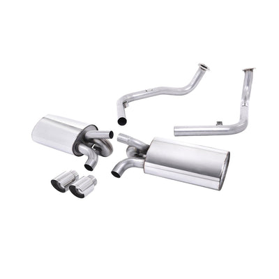 Milltek Cat Back Exhaust Porsche Boxster S 3.4 987 Gen2 09-13-Exhaust System-carbonizeduk