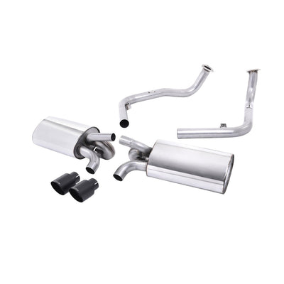 Milltek Cat Back Exhaust Porsche Cayman S 3.4 987 Gen1 06-09-Exhaust System-carbonizeduk