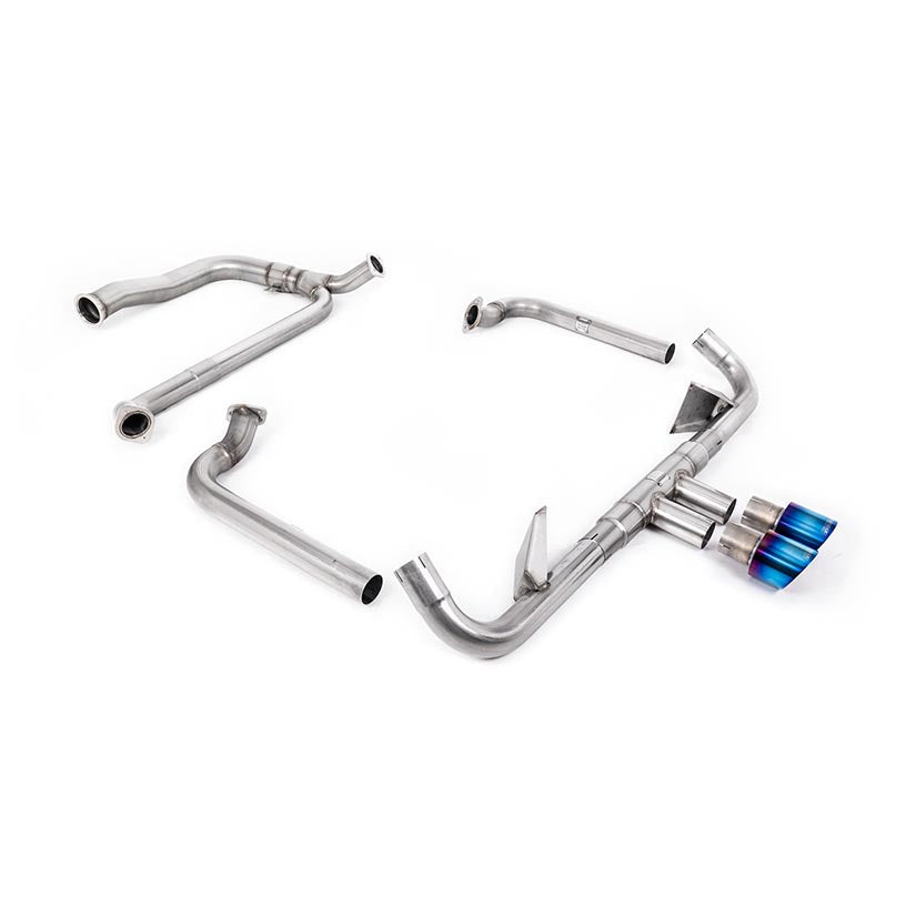 Milltek Porsche Boxster 718 GTS 2.5T 2016-2022 Full System (including Cat Replacement Pipe) Exhaust-Exhaust System-carbonizeduk