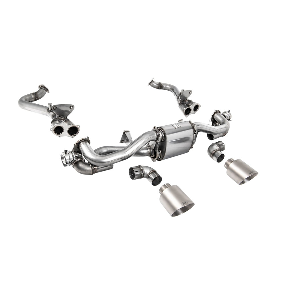 Milltek GPF/OPF Bypass Exhaust Porsche Cayman 718 GT4 4.0 (OPF/GPF Equipped Cars Only Pre Feb 2020 build only) 20-25-Manifolds, Decats & Sports Cats-carbonizeduk