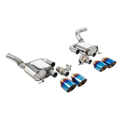 Milltek Rear Silencer(s) Exhaust Porsche Macan 2.9 V6 GTS and Turbo (Facelift Models only) 21-25-Exhaust System-carbonizeduk