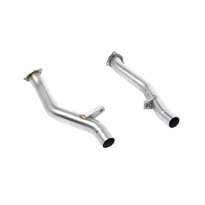 Milltek Secondary Catalyst Bypass Exhaust Porsche Cayenne 958 Turbo 4.8 V8 (Pre-Facelift) 10-14-Manifolds, Decats & Sports Cats-carbonizeduk