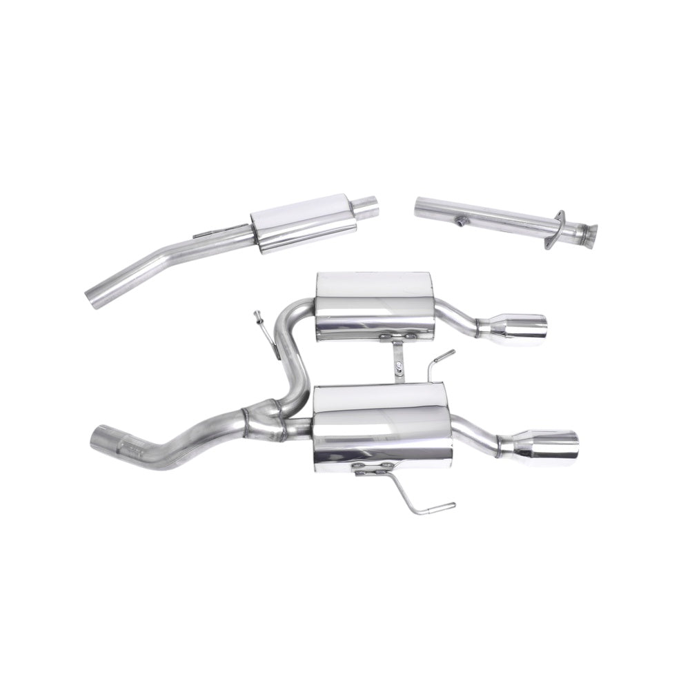 Milltek Full System (including Cat Replacement Pipe) Exhaust Renault / Alpine Clio 182 2.0 16v 03-06-Exhaust System-carbonizeduk