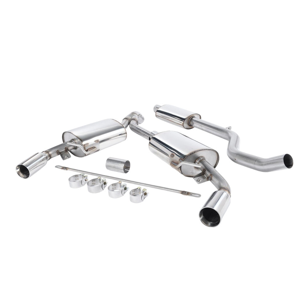 Milltek Cat Back Exhaust Renault / Alpine Clio 197 2.0 16v 06-09-Exhaust System-carbonizeduk