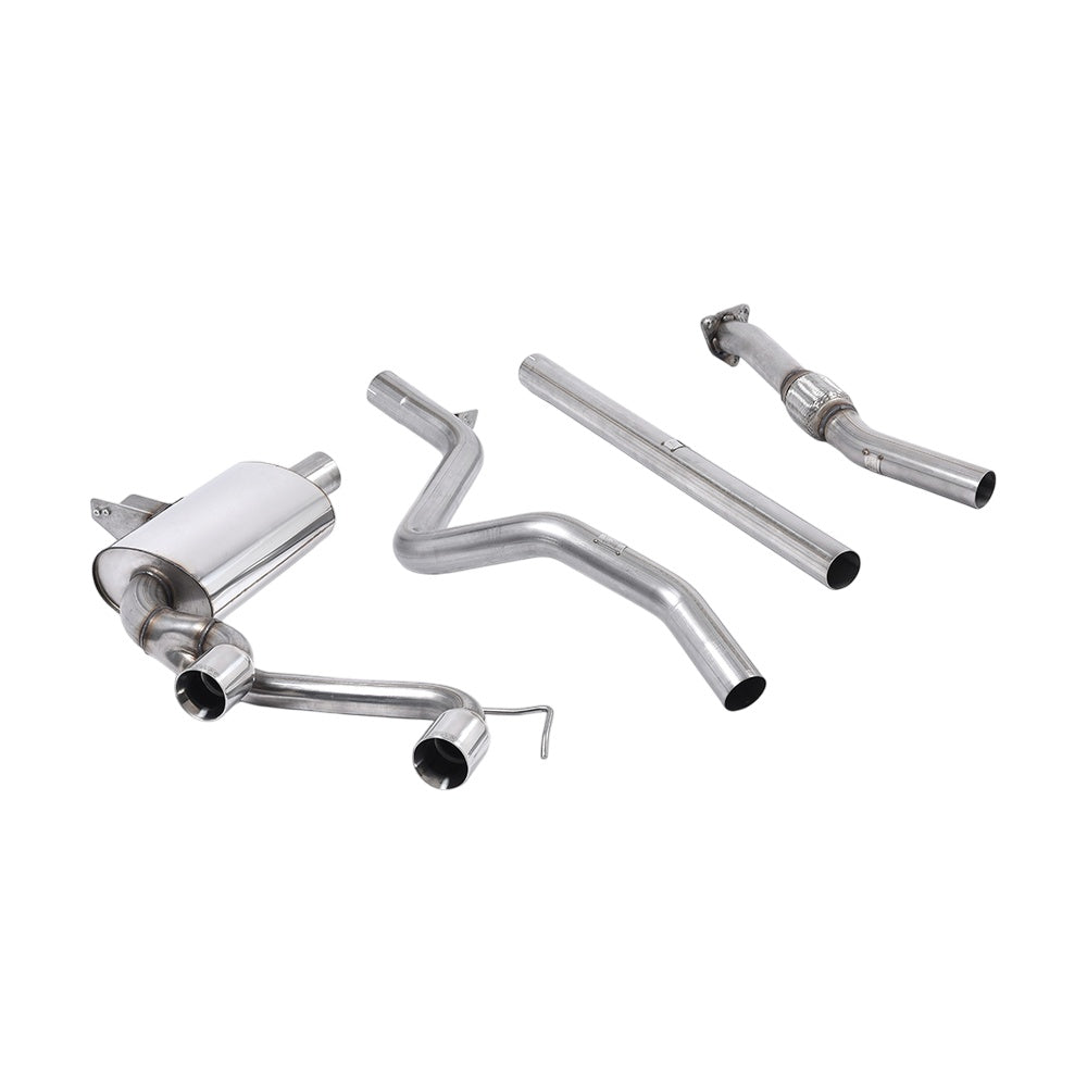 Milltek Cat Back Exhaust Renault / Alpine Megane Renaultsport 225 2.0T 04-09-Exhaust System-carbonizeduk