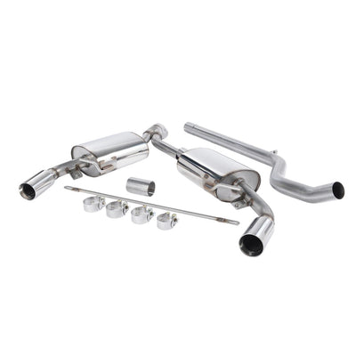 Milltek Cat Back Exhaust Renault / Alpine Clio 197 2.0 16v 06-09-Exhaust System-carbonizeduk