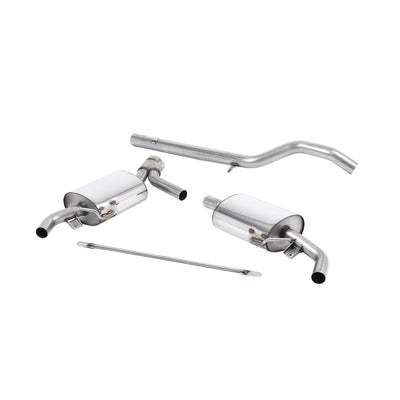 Milltek Cat Back Exhaust Renault / Alpine Clio 200 (inc. Cup) 09-12-Exhaust System-carbonizeduk