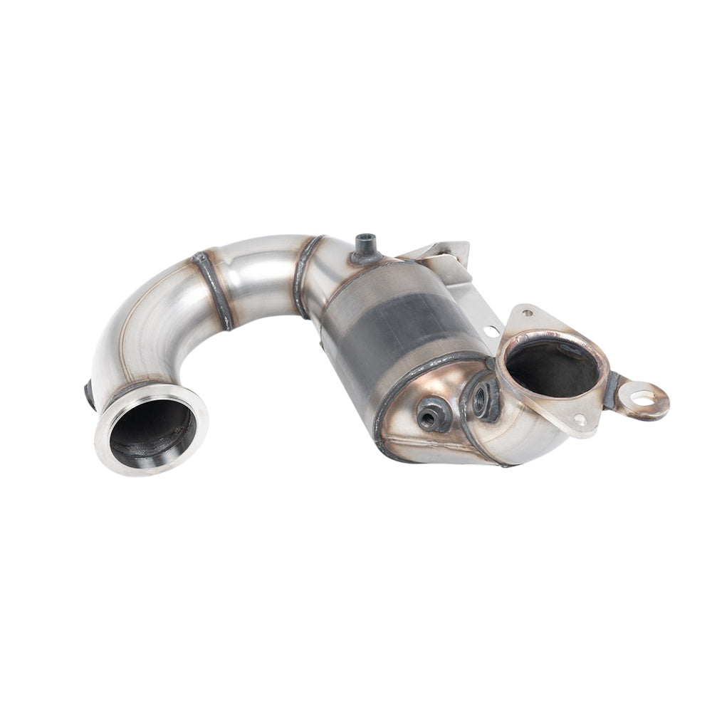 Milltek Large Bore Downpipe and Hi-Flow Sports Cat Exhaust Renault / Alpine A110 A110S 1.8TCe 19-25-Manifolds, Decats & Sports Cats-carbonizeduk
