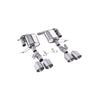 Milltek Rear Silencer(s) Exhaust Land Rover Range Rover Sport SVR 5.0 V8 Supercharged (Facelift) 18-22-Exhaust System-carbonizeduk