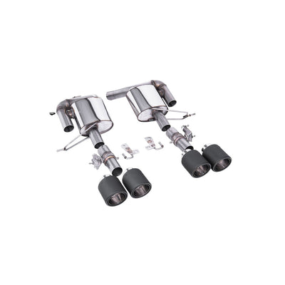 Milltek Rear Silencer(s) Exhaust Land Rover Range Rover Sport SVR 5.0 V8 Supercharged (Facelift) 18-22-Exhaust System-carbonizeduk
