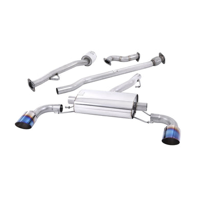 Milltek Primary Cat Back Exhaust Subaru BRZ 2.0 12-21-Exhaust System-carbonizeduk