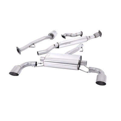 Milltek Primary Cat Back Exhaust Subaru BRZ 2.0 12-21-Exhaust System-carbonizeduk