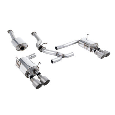Milltek Cat Back Exhaust Subaru Impreza STi and WRX STI Saloon / Sedan 14-21-Exhaust System-carbonizeduk
