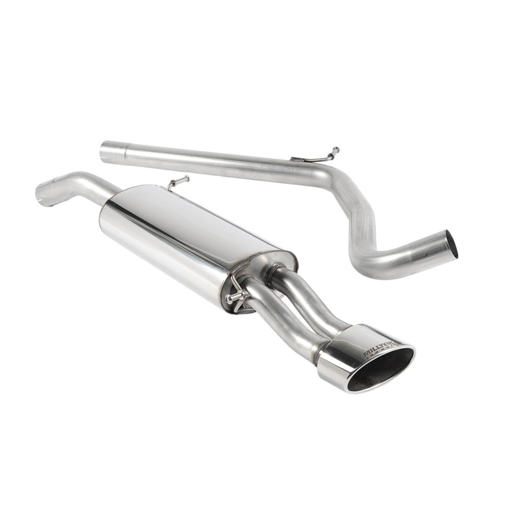 Milltek Cat Back Exhaust Seat Ibiza Cupra 1.8 20VT 180PS 04-07-Exhaust System-carbonizeduk