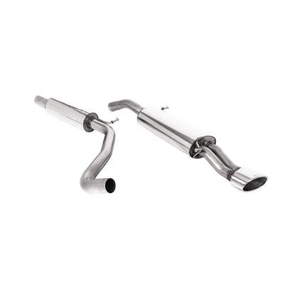 Milltek Cat Back Exhaust Seat Ibiza Cupra 1.8 20VT 180PS 04-07-Exhaust System-carbonizeduk