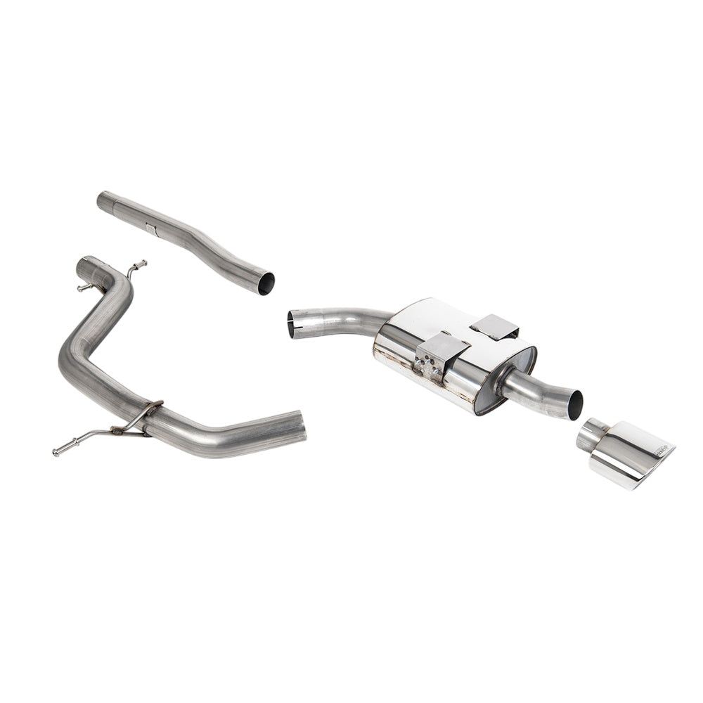 Milltek Cat Back Exhaust Seat Leon FR 2.0 TDi 170PS DPF 05-13-Exhaust System-carbonizeduk