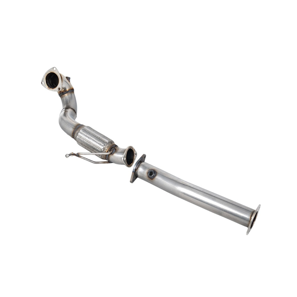 Milltek Large-bore Downpipe and De-cat Exhaust Seat Leon Cupra R 210-225PS 02-05-Manifolds, Decats & Sports Cats-carbonizeduk