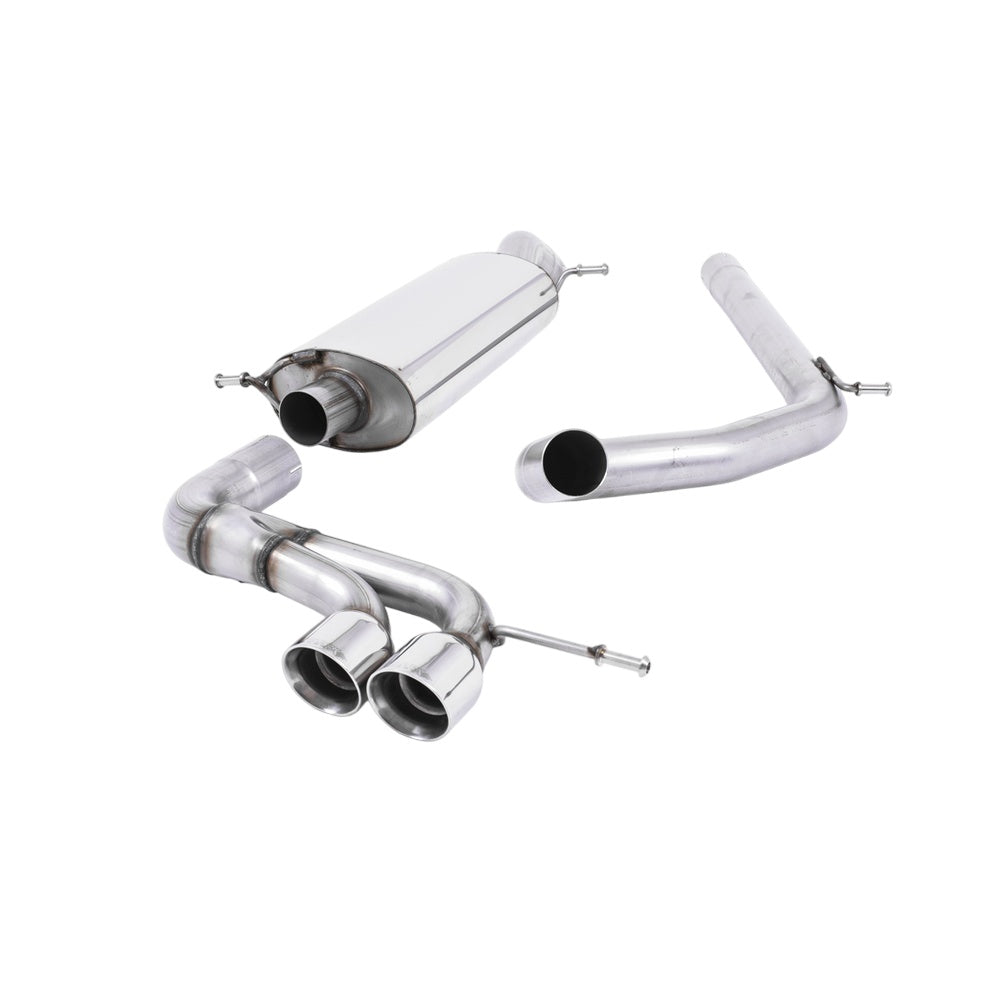 Milltek Cat Back Exhaust Seat Ibiza Cupra 1.8TFSi (6P) 16-17-Exhaust System-carbonizeduk